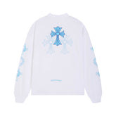 CHROME-HEARTS Men's Long-Sleeve T-shirt Sweatshirt K8018