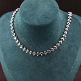 Chrome Hearts Simple wheat ear heart necklace