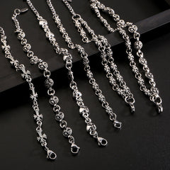 Chrome Hearts adjustable cross versatile bracelet