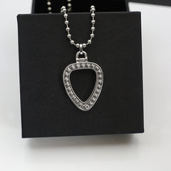 Chrome Hearts cross holy sword box pendant necklace