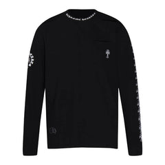 CHROME-HEARTS Men's Long-Sleeve T-shirt Sweatshirt K9010