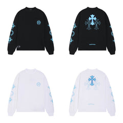 CHROME-HEARTS Men's Long-Sleeve T-shirt Sweatshirt K8018