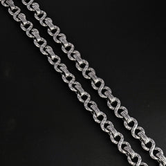 Chrome Hearts Retro Eternal Vine 8-shaped Necklace