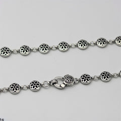 Chrome Hearts good art cherry blossom necklace