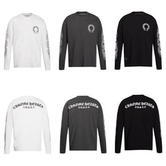 CHROME-HEARTS Men's Long-Sleeve T-shirt Sweatshirt K8005